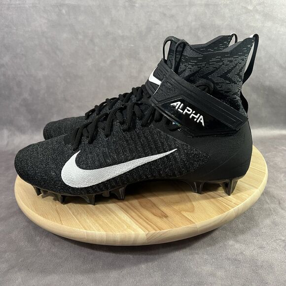 Nike Alpha Menace Elite 2 WD P FlyKnit Black Shoes BV3298-001 Mens 11.5 WIDE main image 8